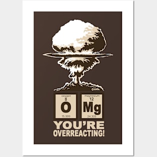 OMG! You are overreacting! Posters and Art